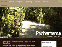 Tablet Screenshot of pacha-malpais.com